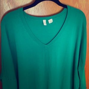 Kelly green oversize sweater